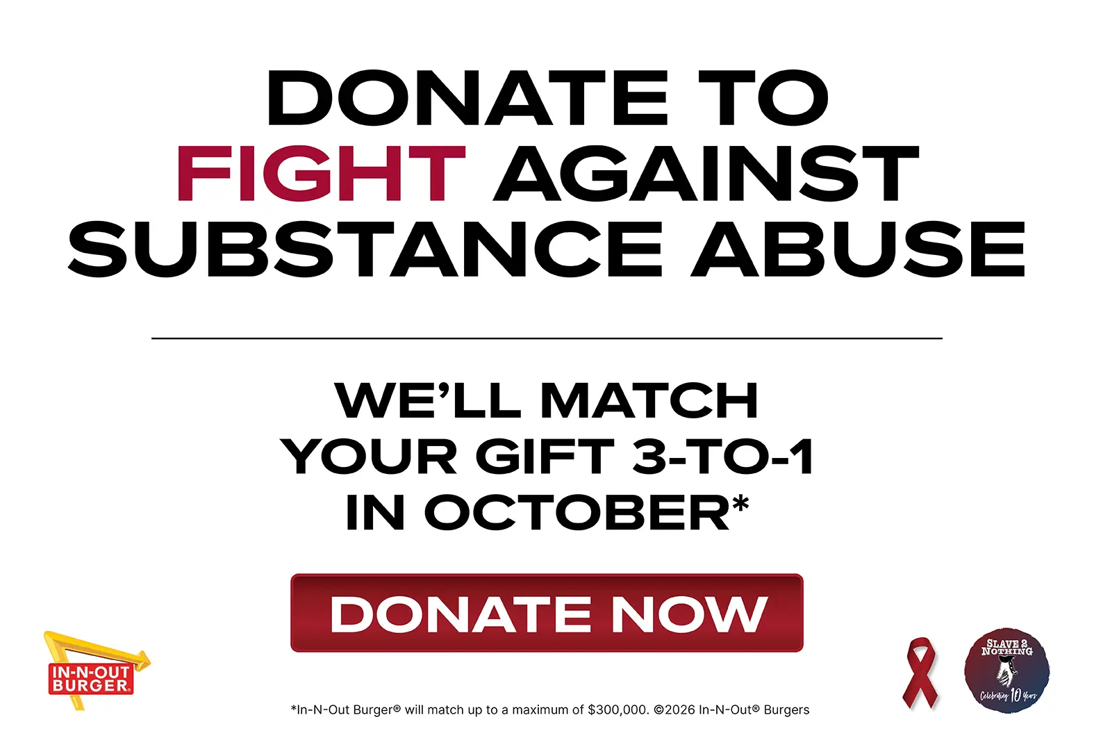 Donate to Fight Against Substance Abuse