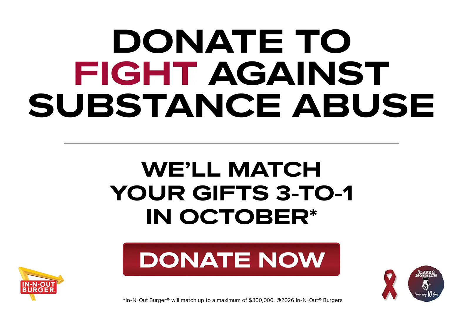 Donate to Fight Against Substance Abuse.